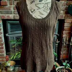 Isaac Mizrahi Copper Knit Tank